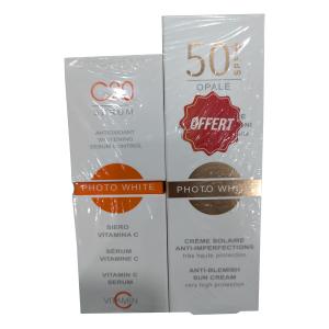 Photo White Duo – Sérum Vitamine C + Crème Solaire SPF 50+ Opale